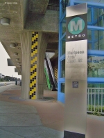 LACMTA Green Line light rail transit system Los Angeles County Ca